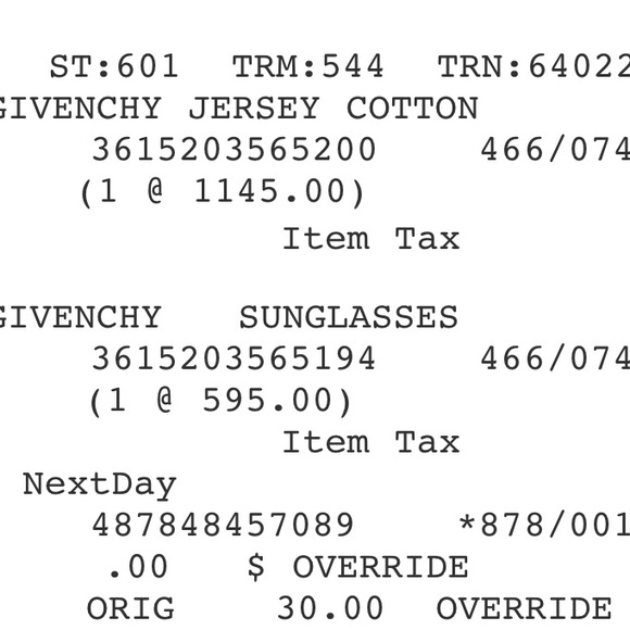 NEW CAT EYE GIVENCHY SUNGLASSES - Picture 7 of 7